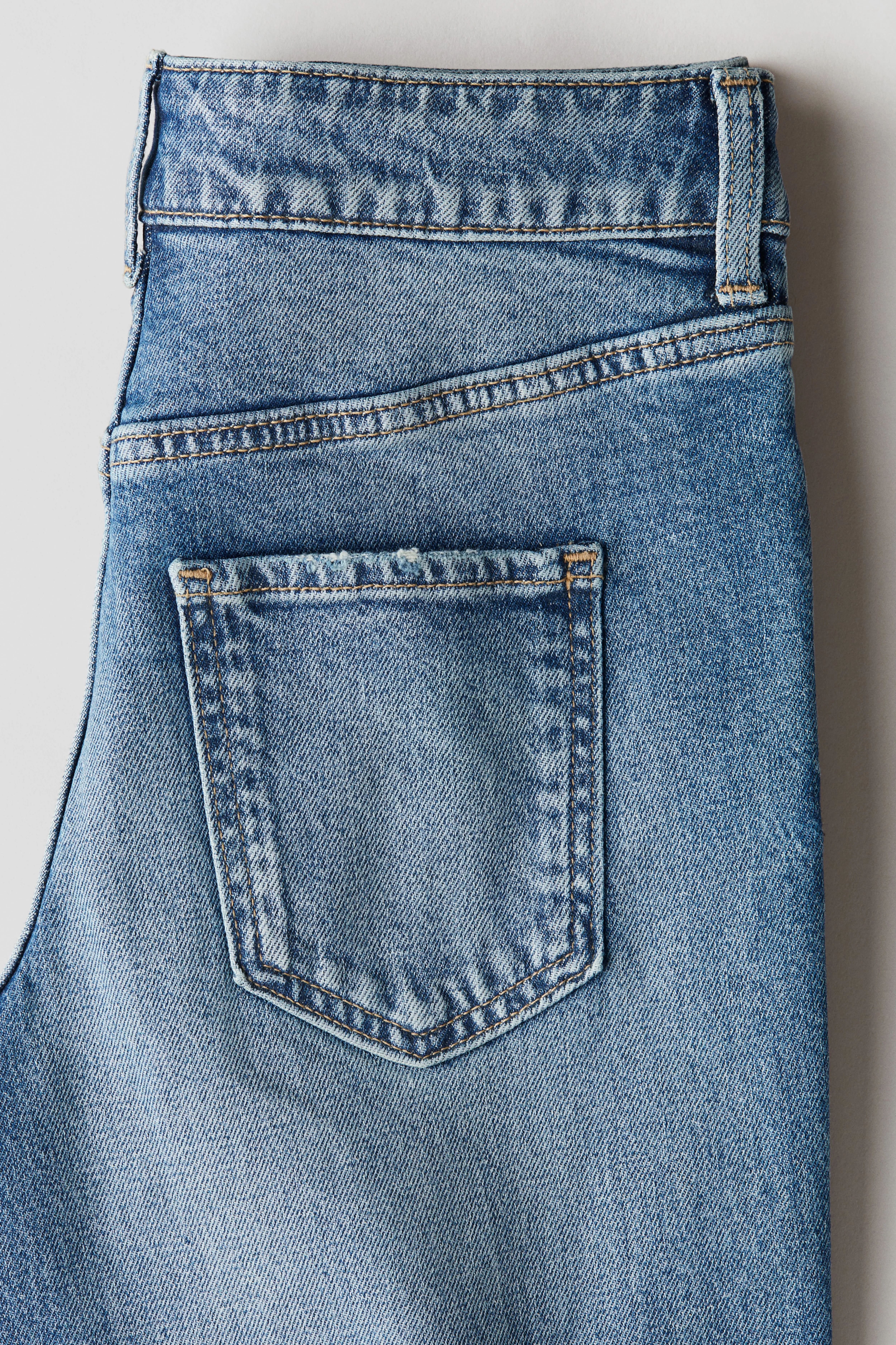 Baggy Fit Bootcut Leg Jeans - Low waist - Long - Denim blue - Kids | H&M GB