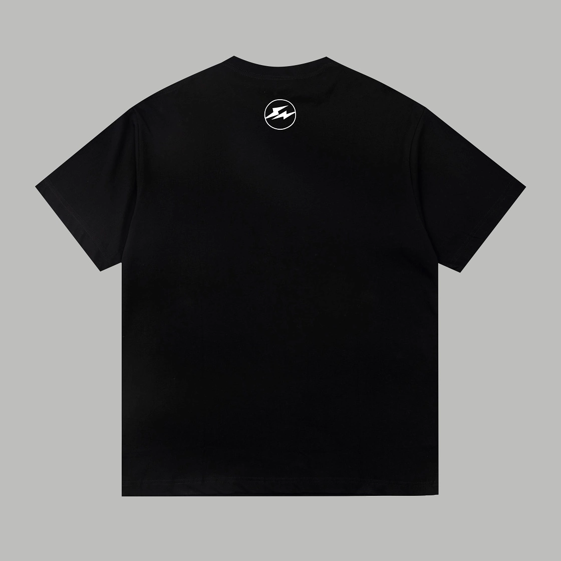 Balenciaga X FRAGMENT DESIGN 23SS Chest Logo Print Short Sleeve T-shirt Black 7.4