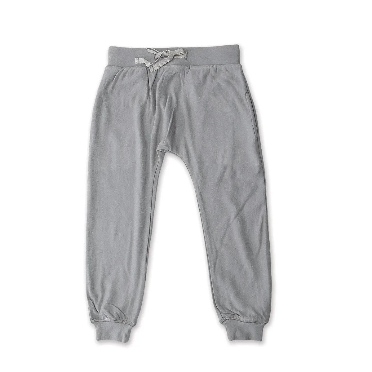 Bamboo Fleece Harem Pants (Titanium)