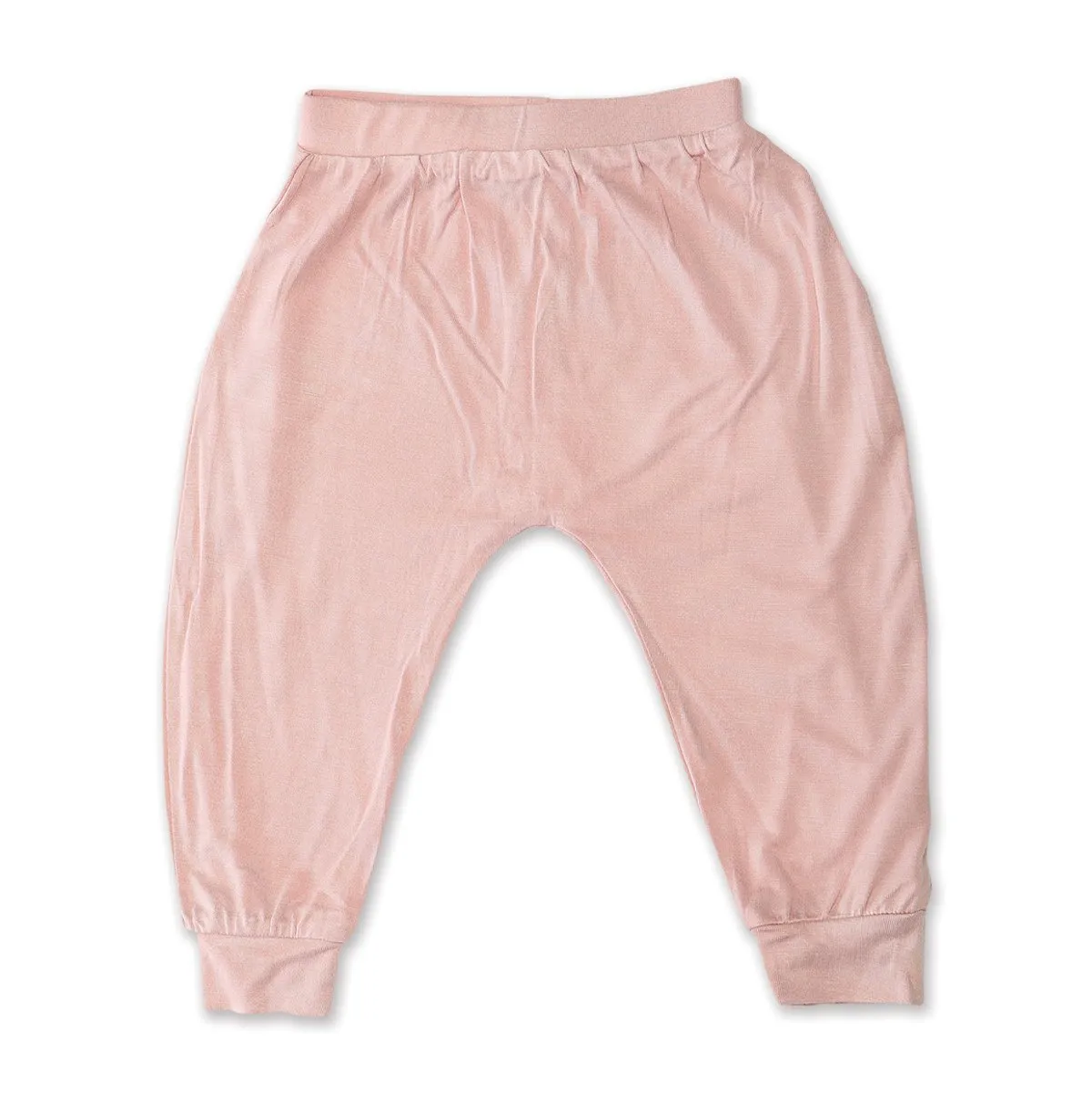 Bamboo Harem Pants (Powder Pink)