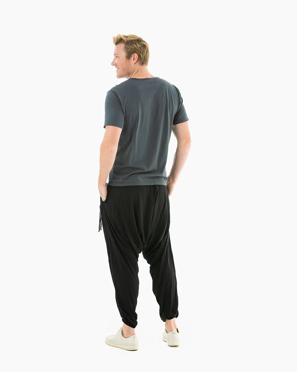 Black Savannah Harem Pants