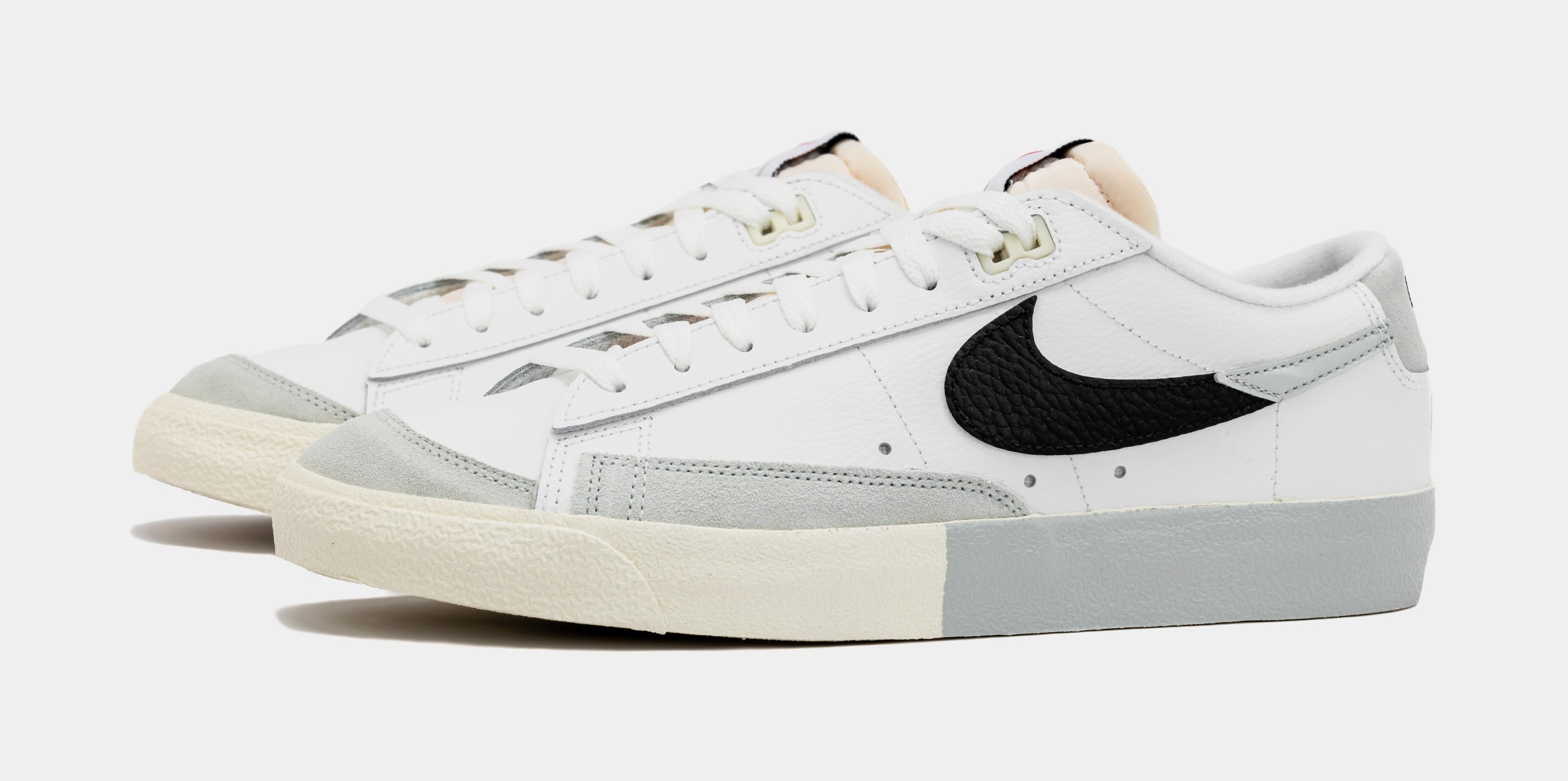 Blazer Low ’77 Split Mens Lifestyle Shoes (White/Grey)