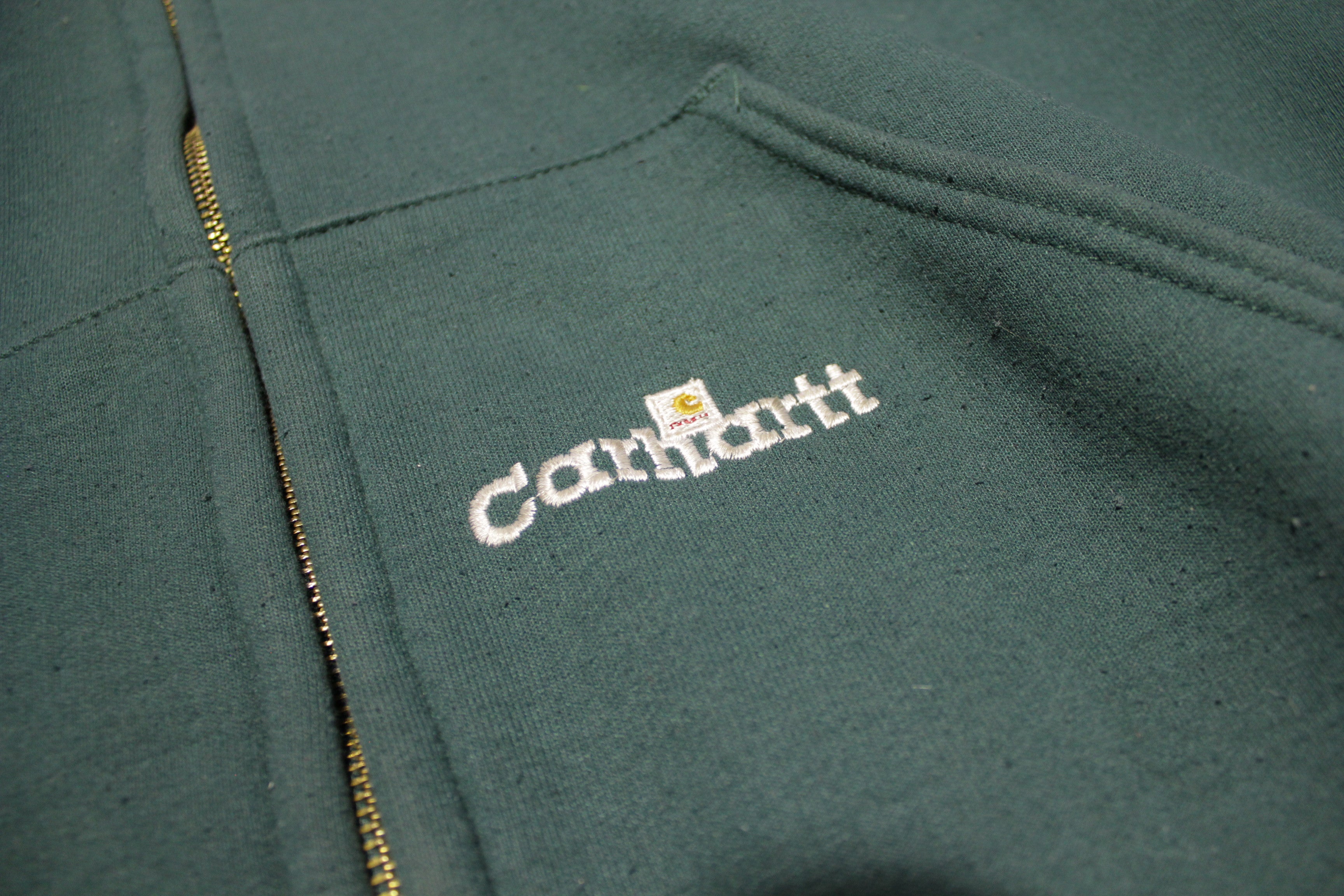 Carhartt K129 - Heavyweight Thermal Lined Fleece Zip-Front Hooded Sweatshirt HTG