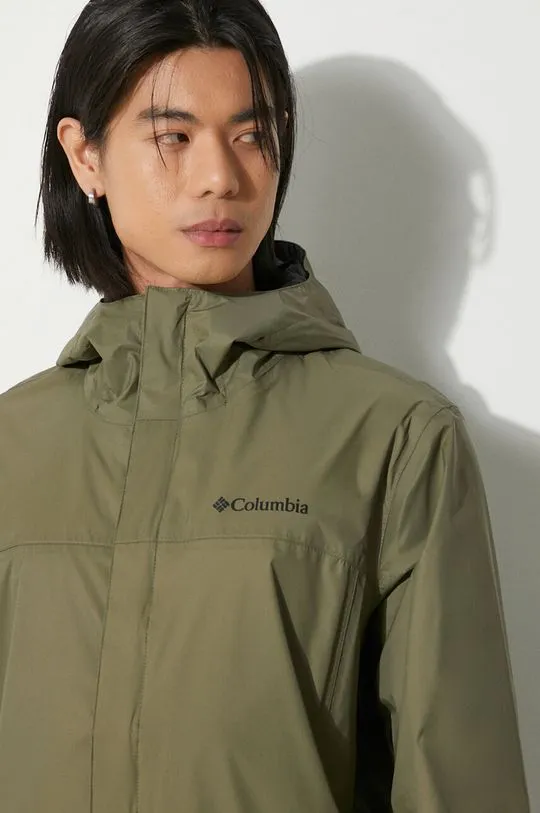 Columbia outdoor jacket Watertight II green color