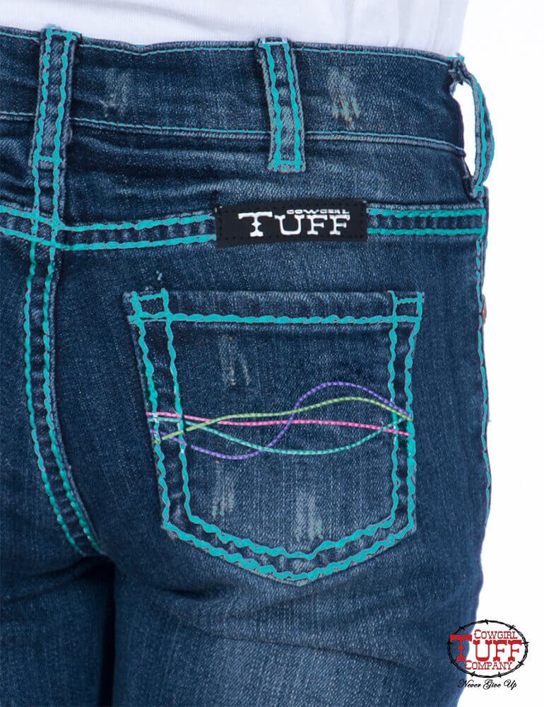 Cowgirl Tuff's - Girls Rodeo Jeans