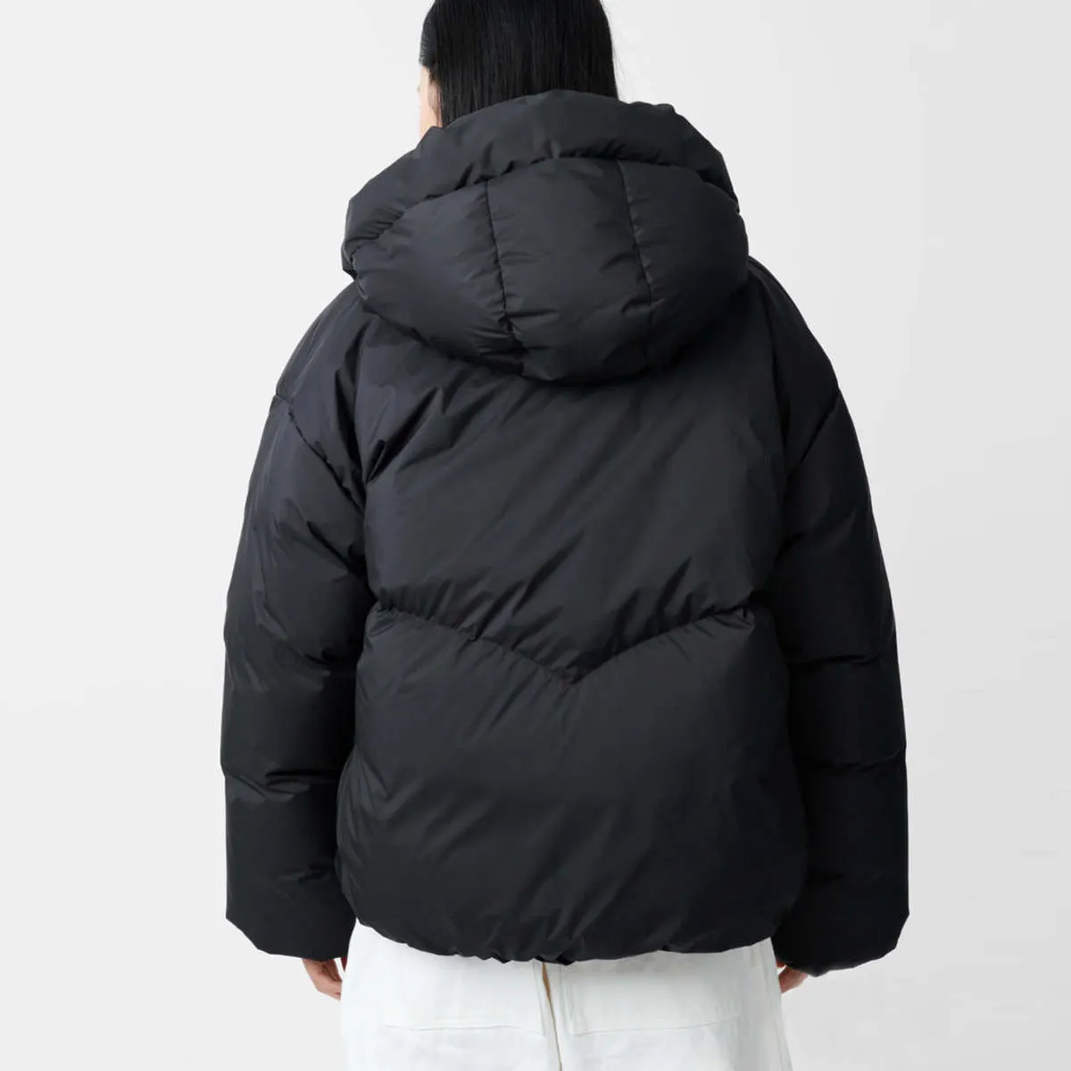 Dana Injection Padded Coat - Black