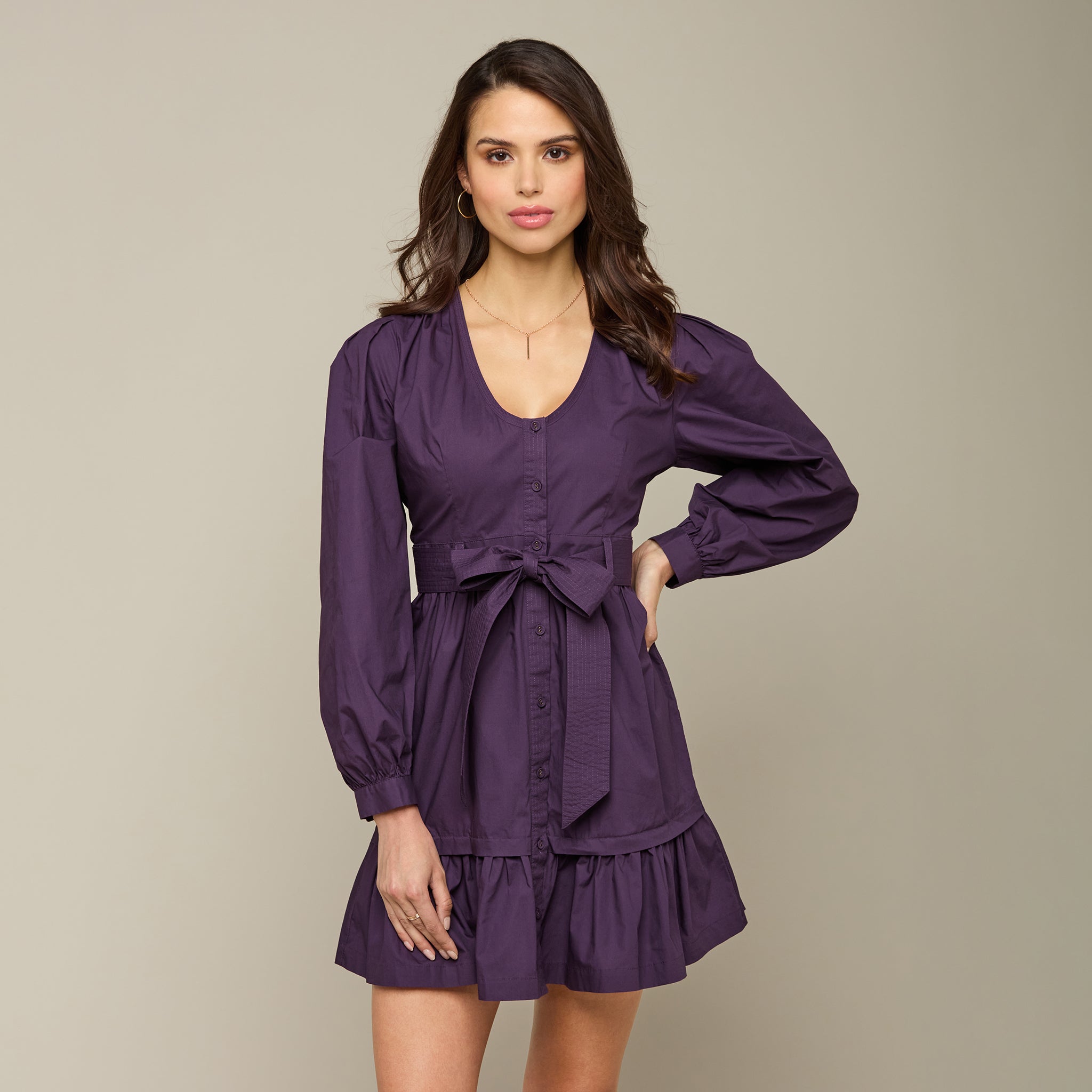 Denton Dress :: Plum