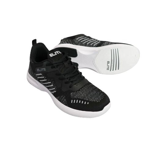 ELITE Men's Freedom Athletic Lace Up Bowling Shoes with Universal Sliding Soles for Right or Left Handed Bowlers