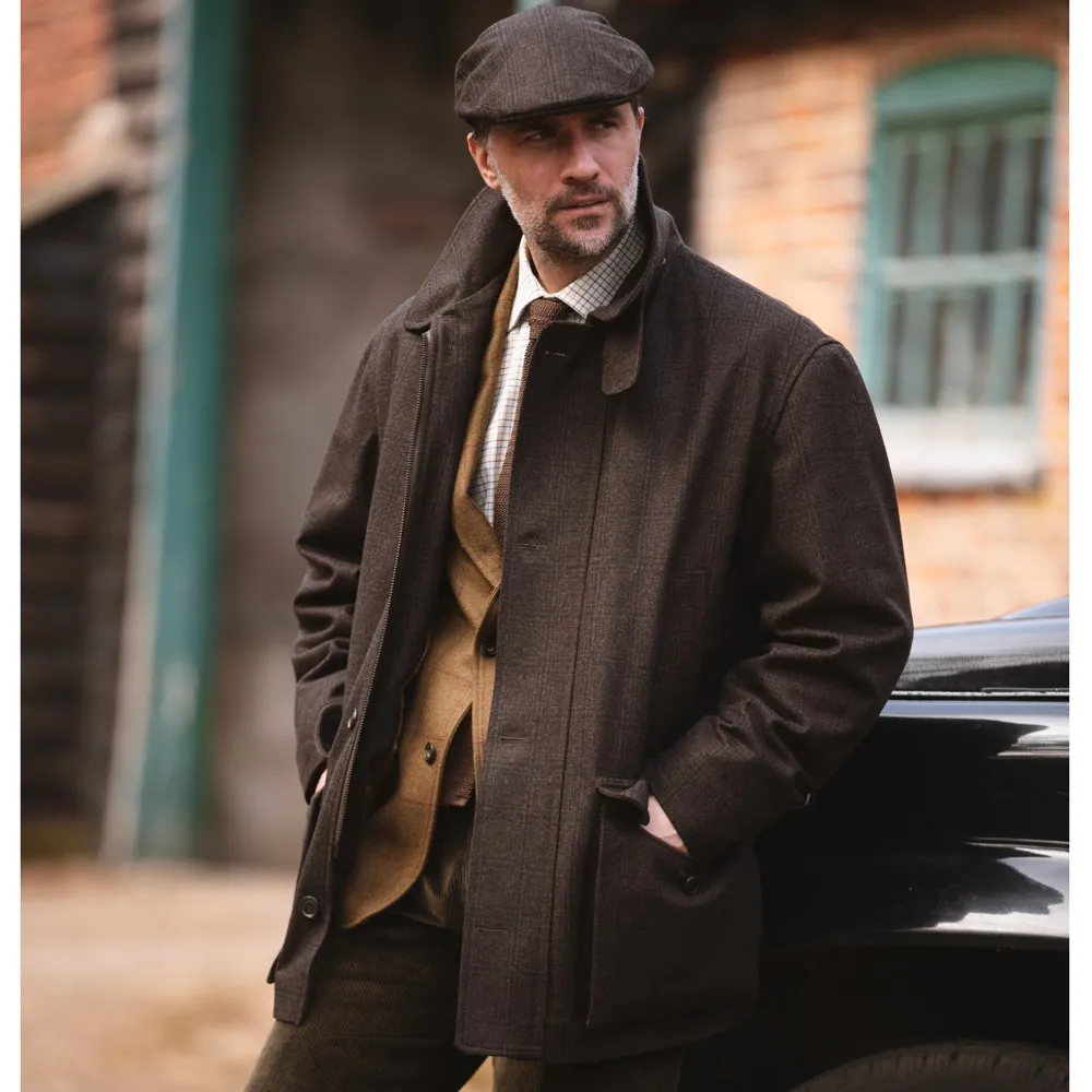 Farlows Fairford Loden Glen Check Field Coat