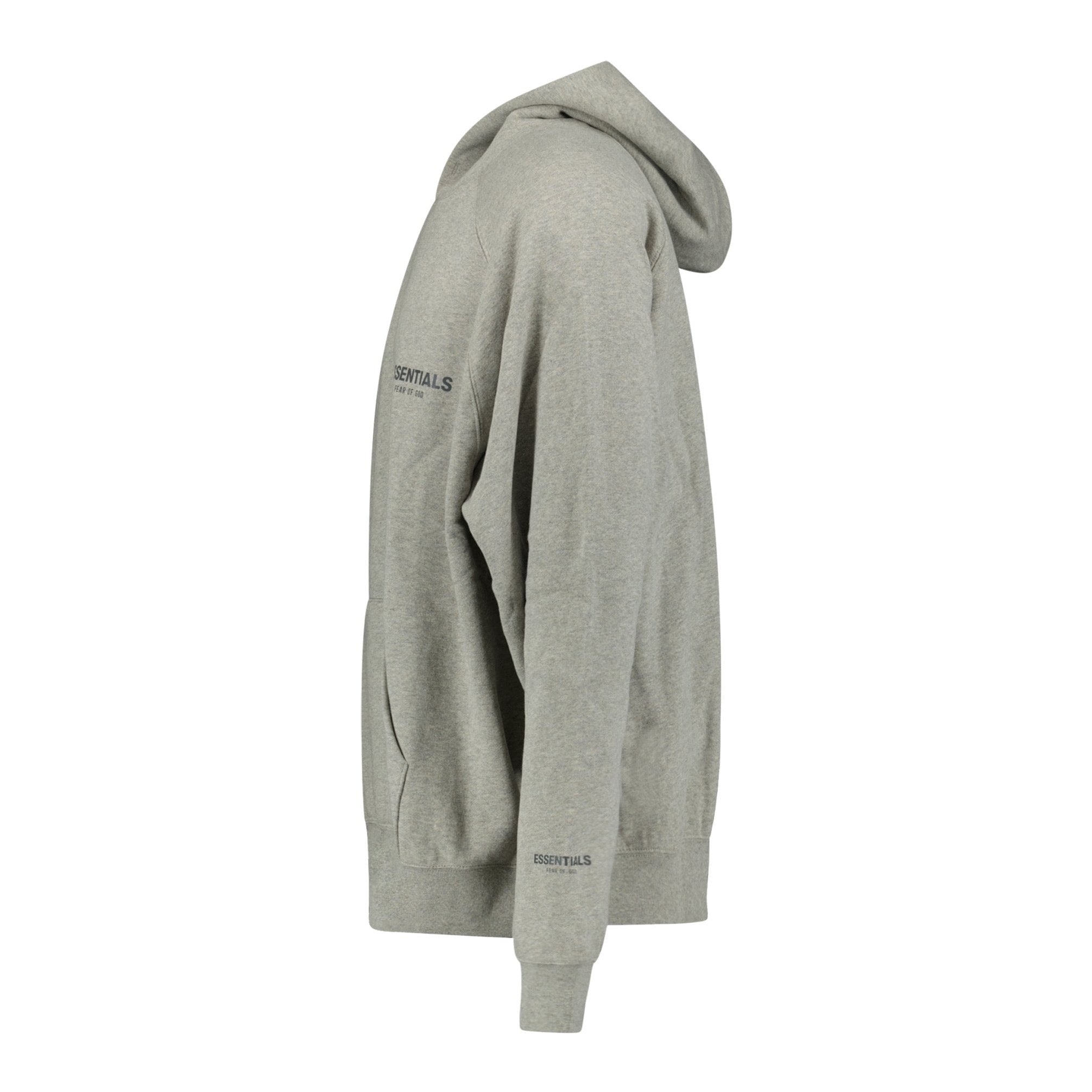 FEAR OF GOD ESSENTIALS ESSENTIALS CORE COLLECTION HOODIE HOODIE (DARK HEATHER) GREY