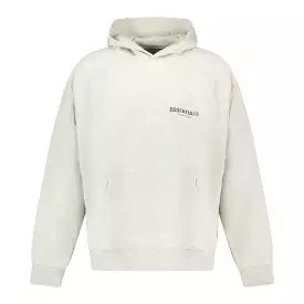 FEAR OF GOD ESSENTIALS ESSENTIALS HOODIE CORE COLLECTION LIGHT OATMEAL - GREY