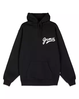 Felpa Uomo Grimey Hive Heavyweight Hoodie Black