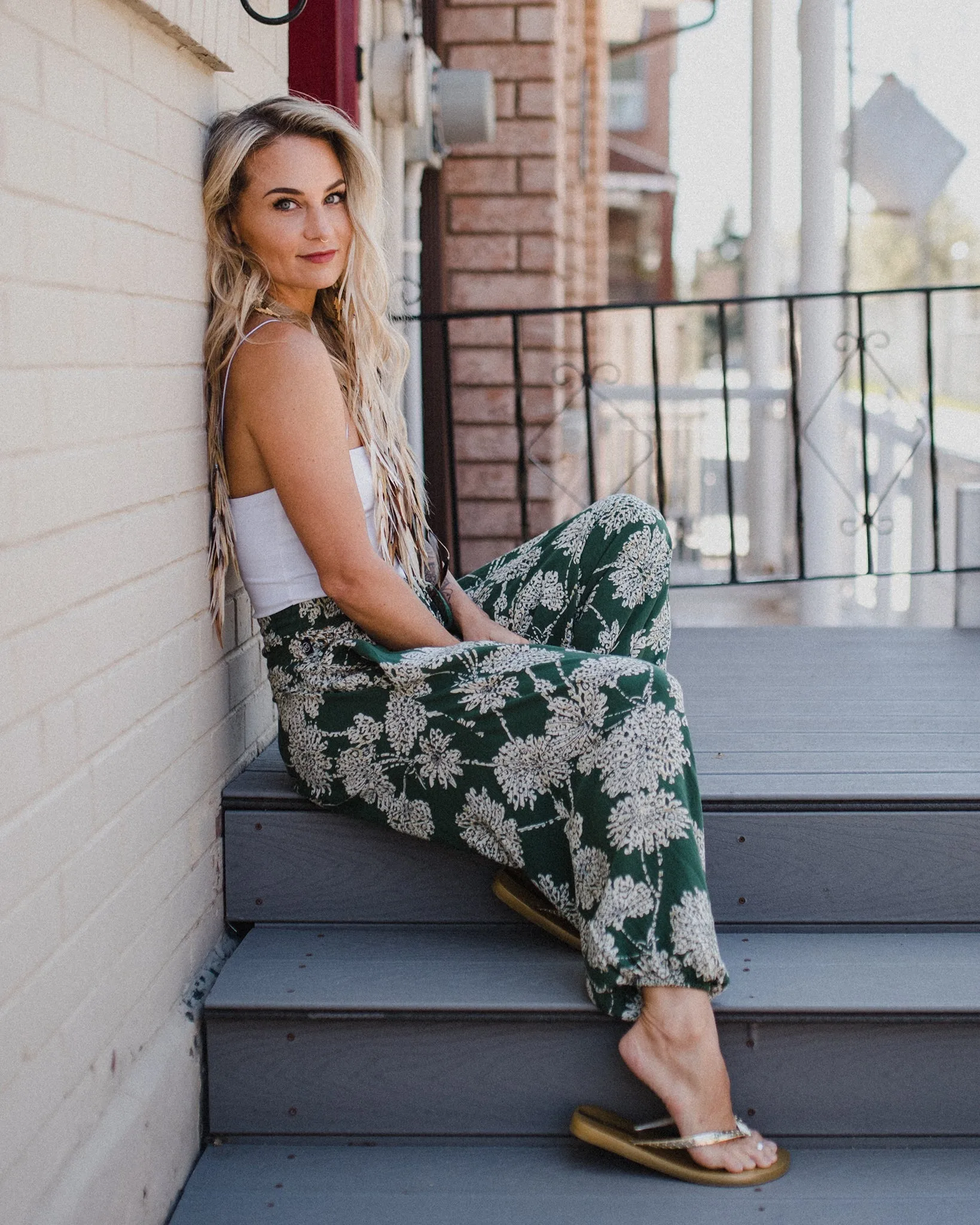 Flower Savannah Harem Pants