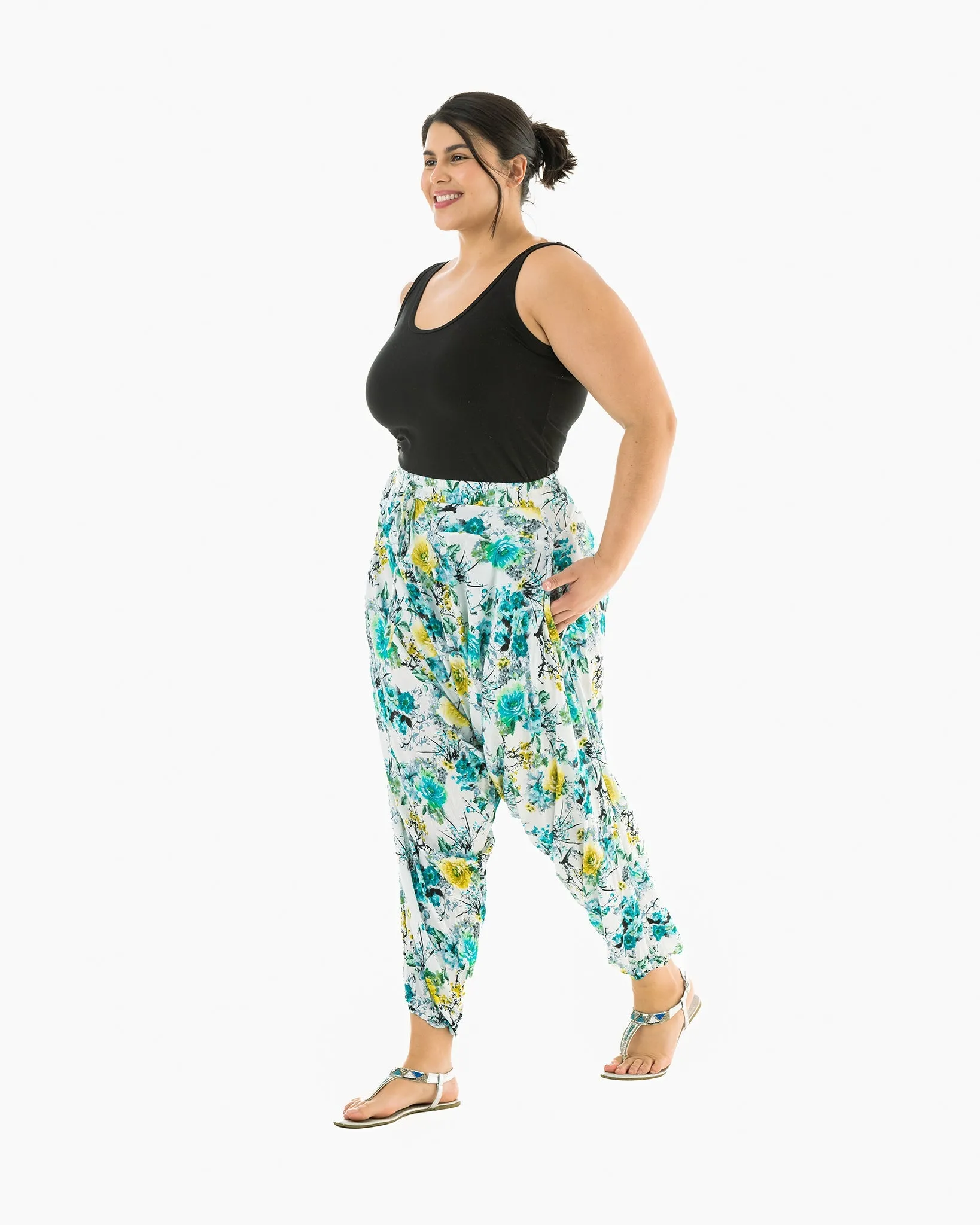 Flower Savannah Harem Pants