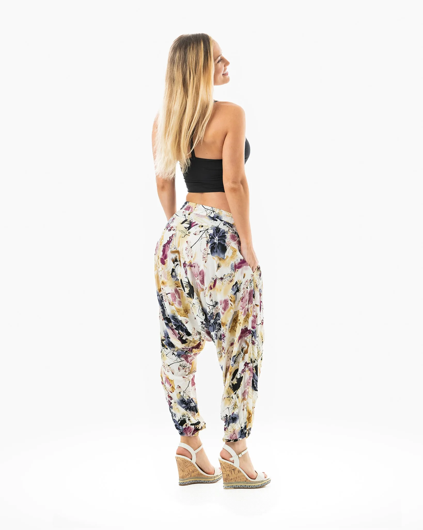 Flower Savannah Harem Pants