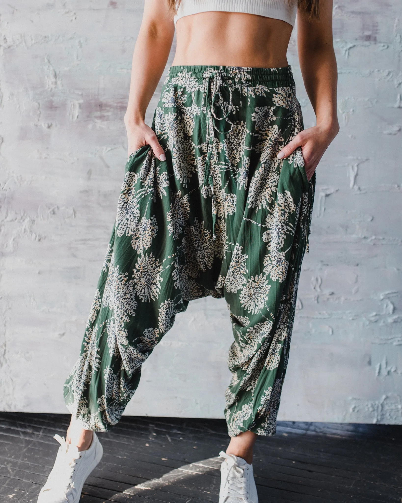 Flower Savannah Harem Pants