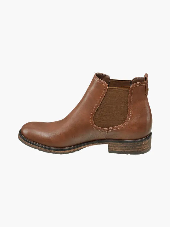 Graceland  Brown Chelsea Boots