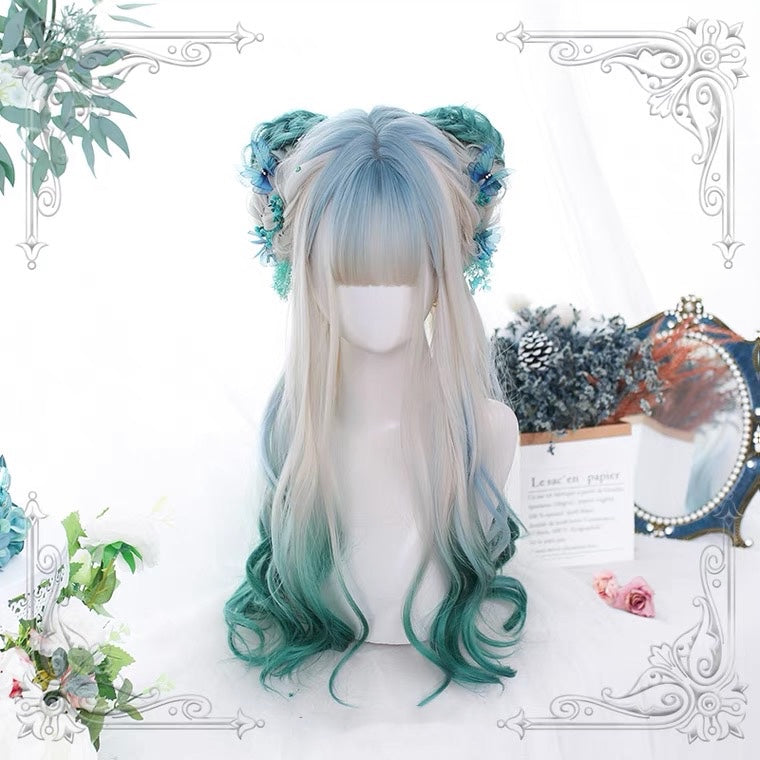 HARAJUKU LOLITA SOFT GRADIENT LONG CURLY WIG BY60031