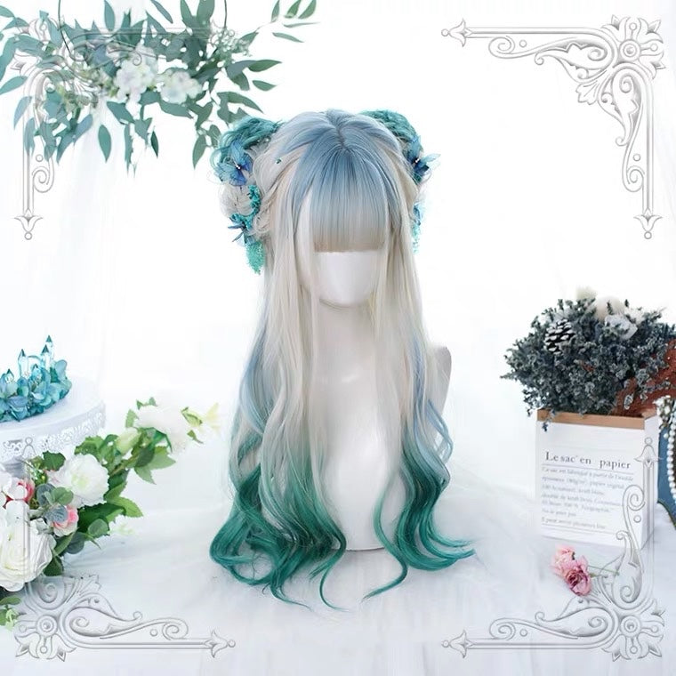 HARAJUKU LOLITA SOFT GRADIENT LONG CURLY WIG BY60031