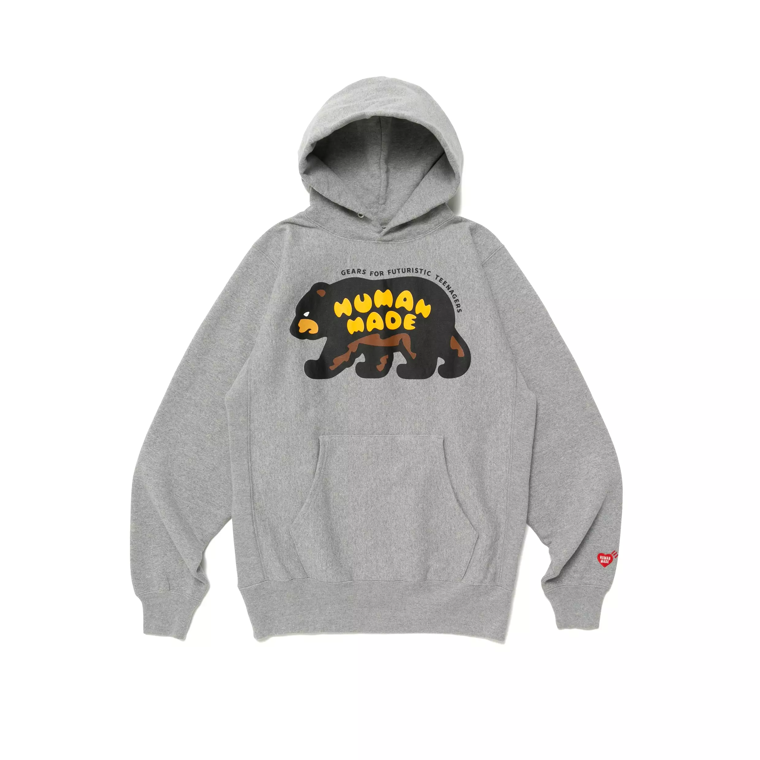 HUMAN MADE HEAVYWEIGHT HOODIE #1 - GRAY