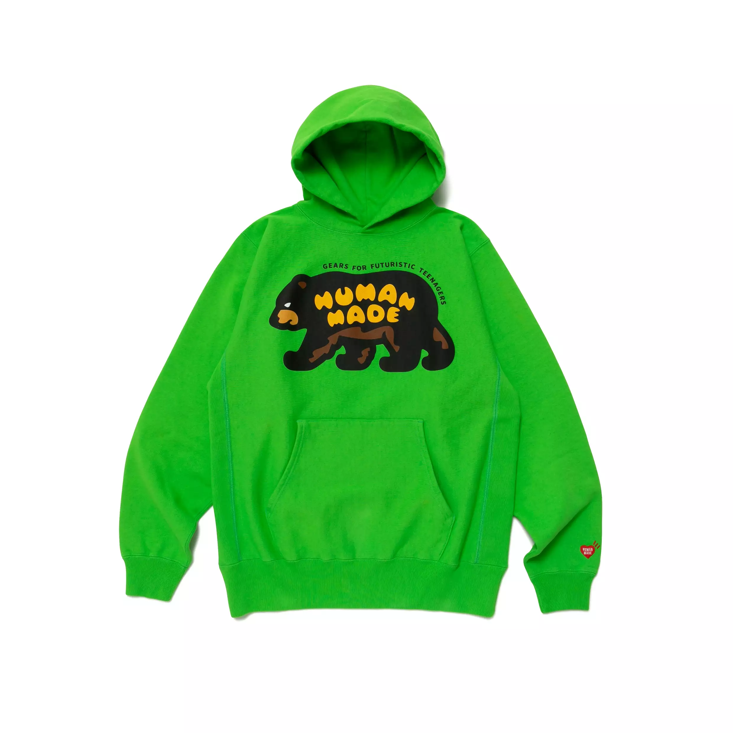 HUMAN MADE HEAVYWEIGHT HOODIE #1 - GREEN