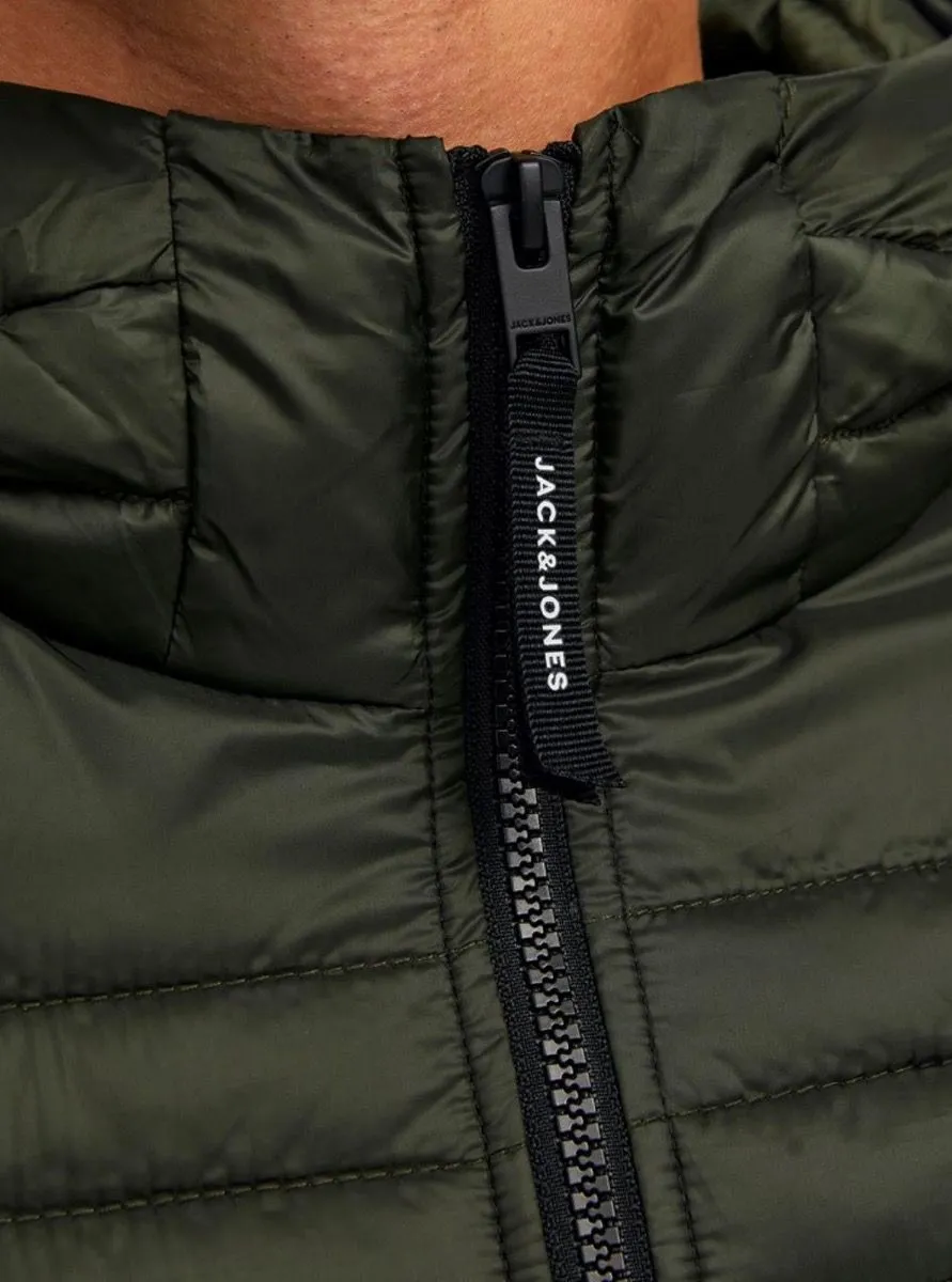 Jack & Jones Hero Puffer Hooded Jacket Rosin/Blocked