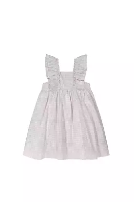 Jamie Kay - Organic Cotton Sylvie Dress - Gingham Lilac