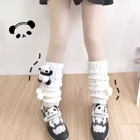 JAPANESE LOLITA CUTE PANDA JK KNIT SOCKS BY42222