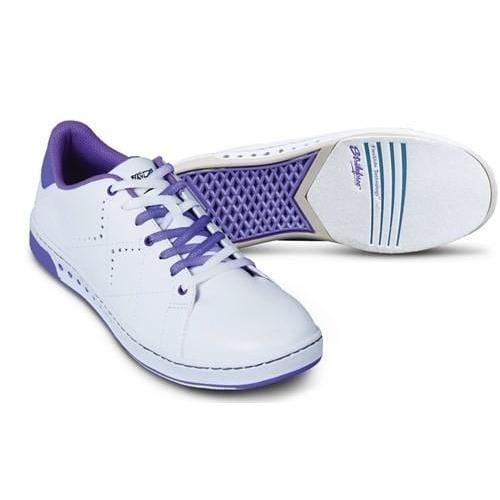 KR Womens Gem Bowling Shoes White/Purple