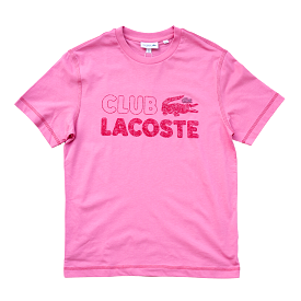 Lacoste Club Graphic T-shirt (Pink)