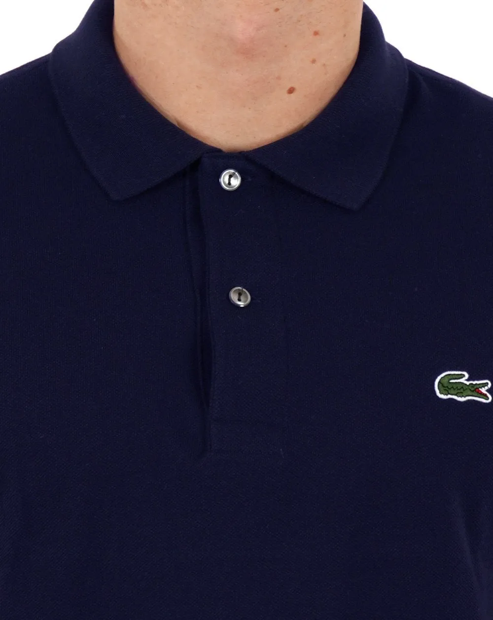 Lacoste Long Sleeve Polo Shirt Navy