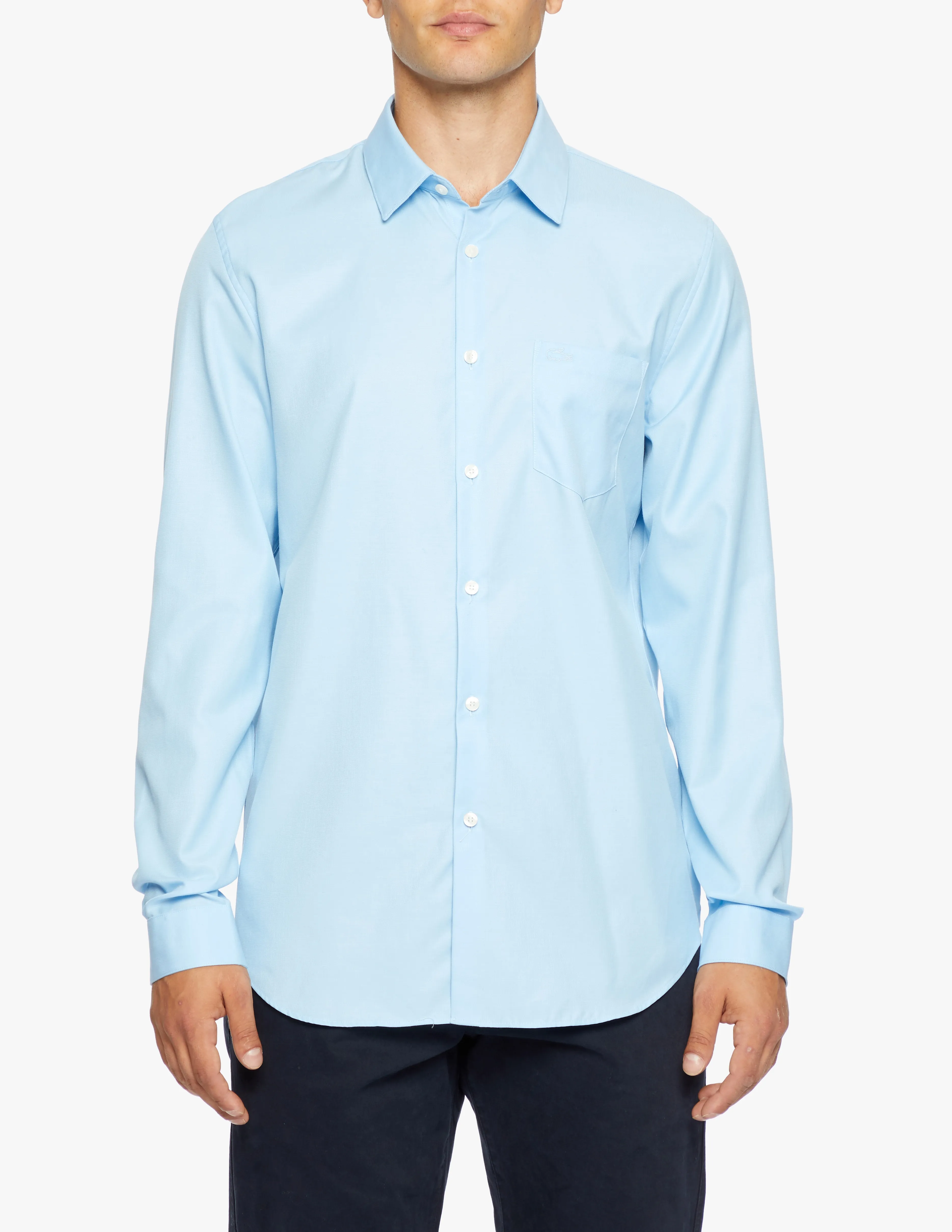 Lacoste Mini piqut lon sleeve shirt