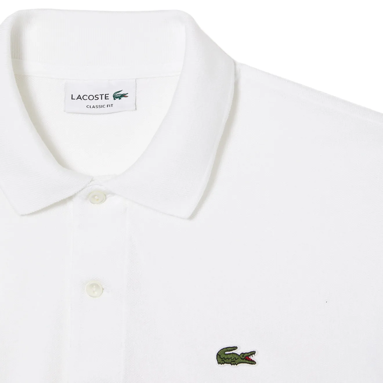 Lacoste Original L.12.12 Petit Piqu√ Cotton Polo Shirt White