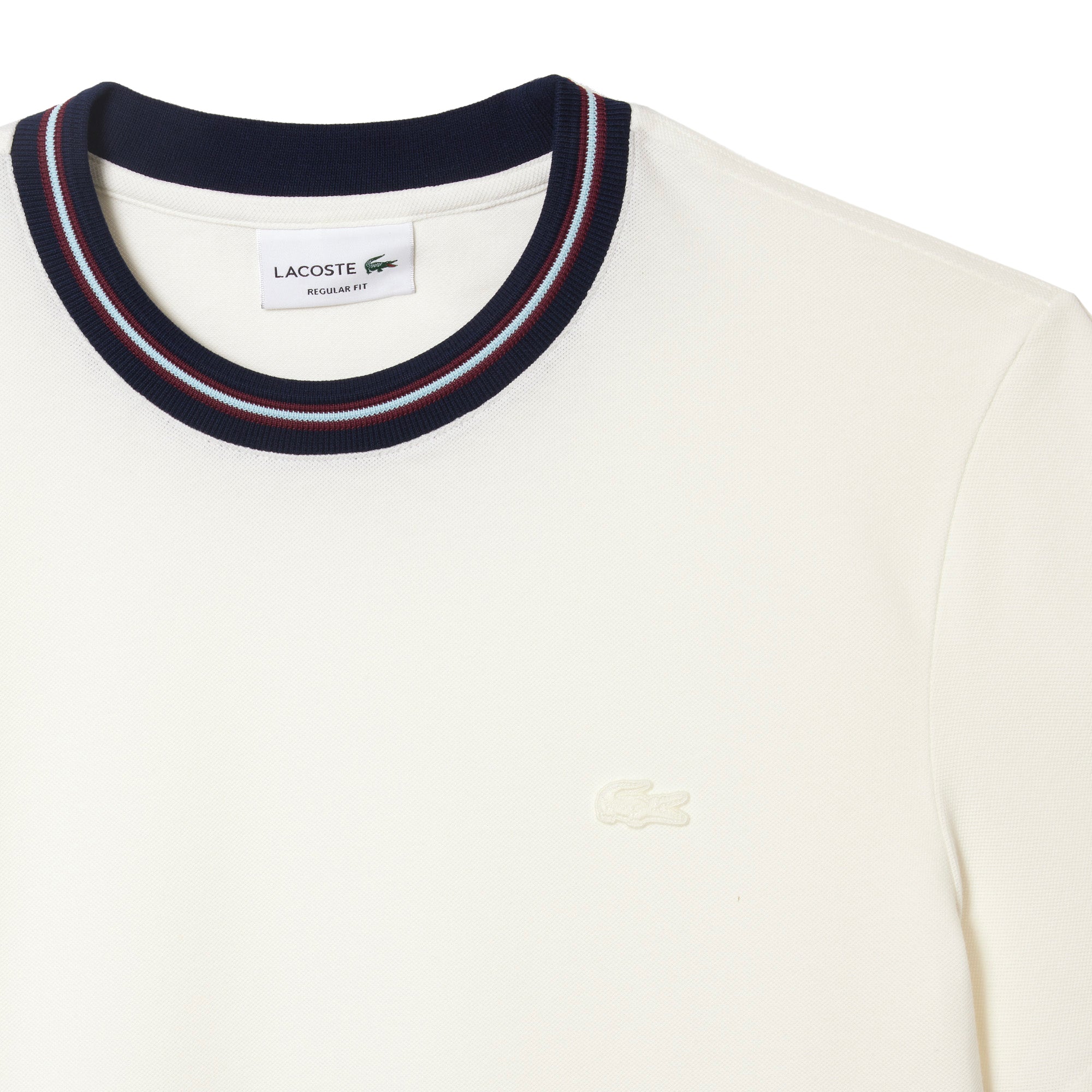 Lacoste Paris Stretch Pique T-Shirt TH1131 - Flour