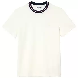 Lacoste Paris Stretch Pique T-Shirt TH1131 - Flour