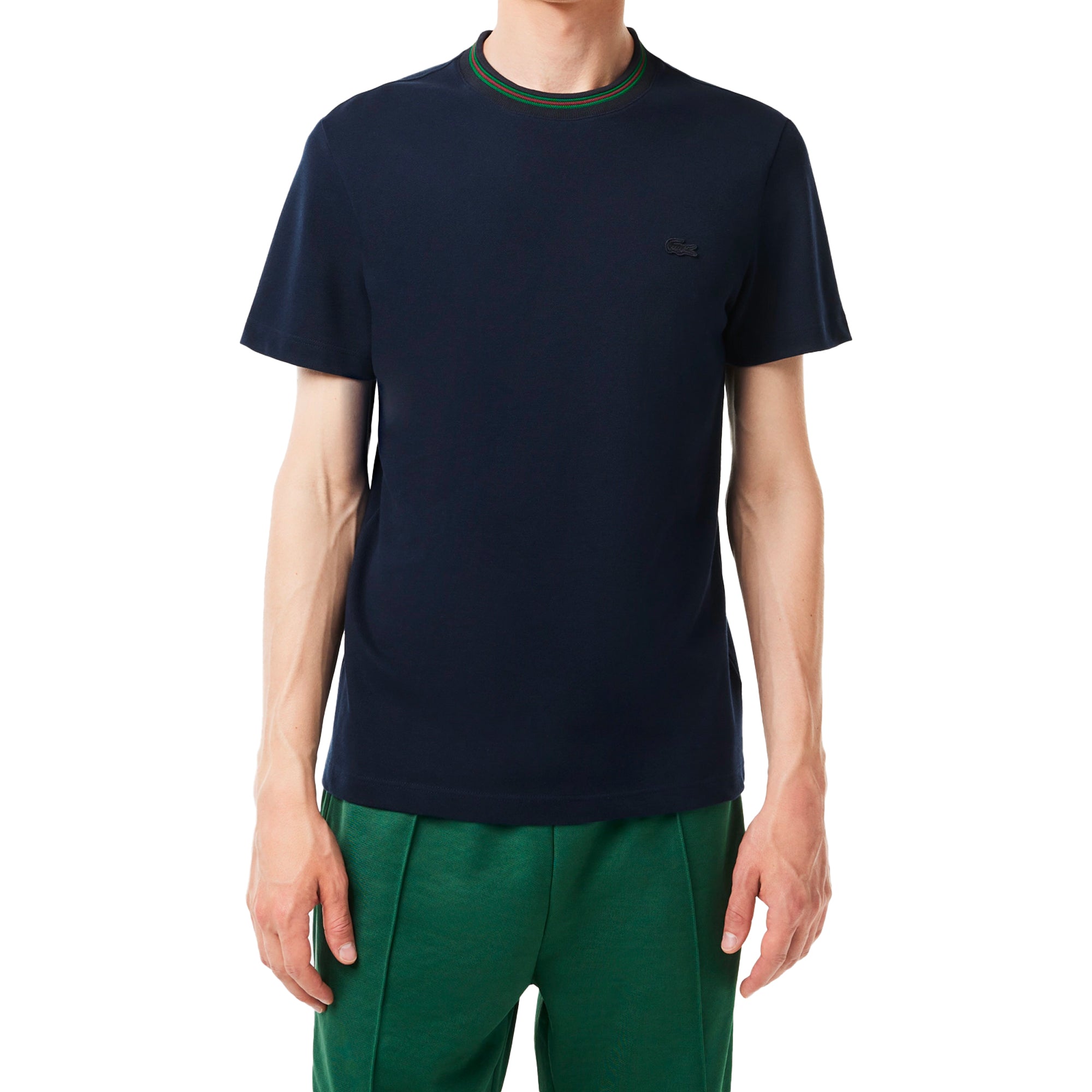 Lacoste Paris Stretch Pique T-Shirt TH1131 - Navy