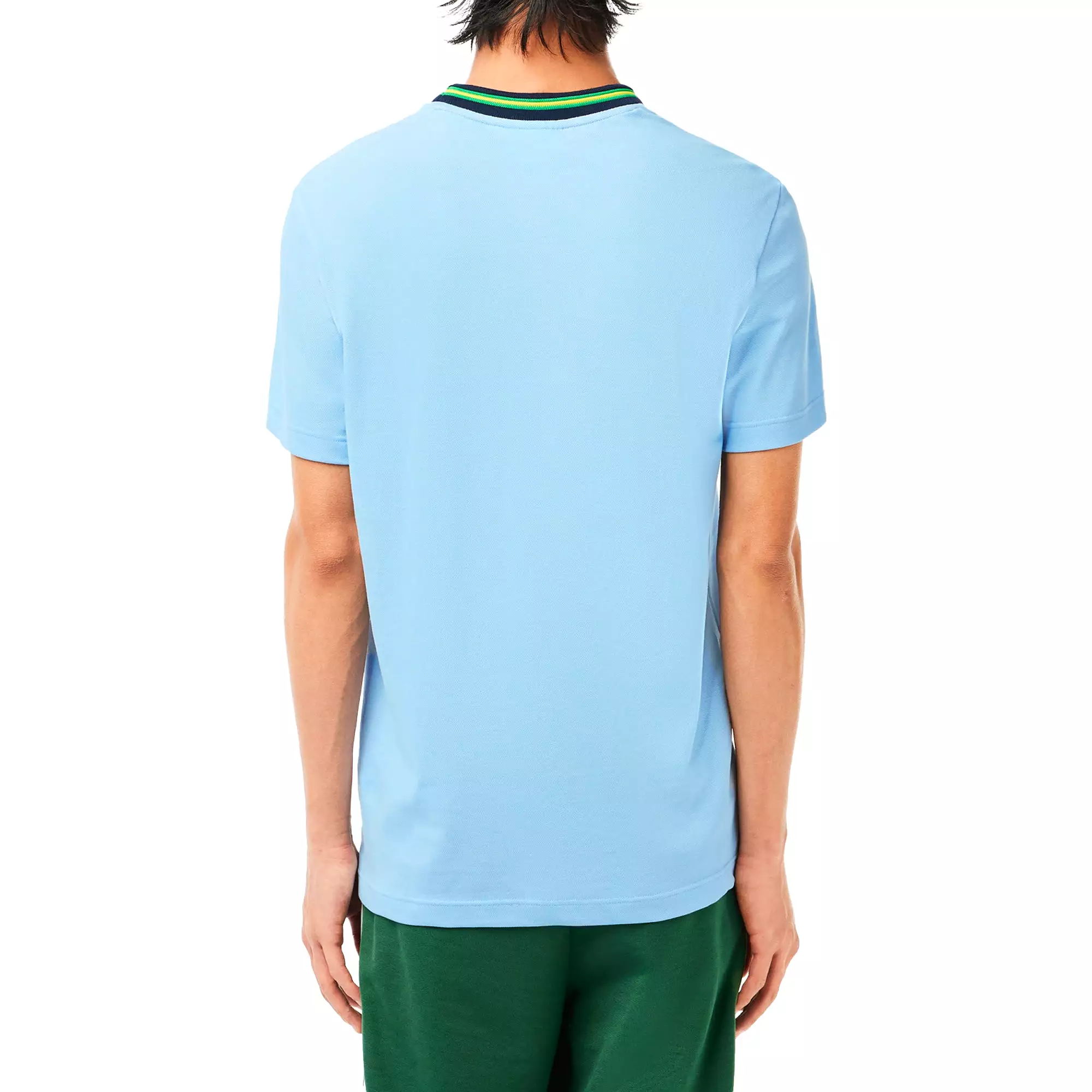 Lacoste Paris Stretch Pique T-Shirt TH1131 - Overview Blue