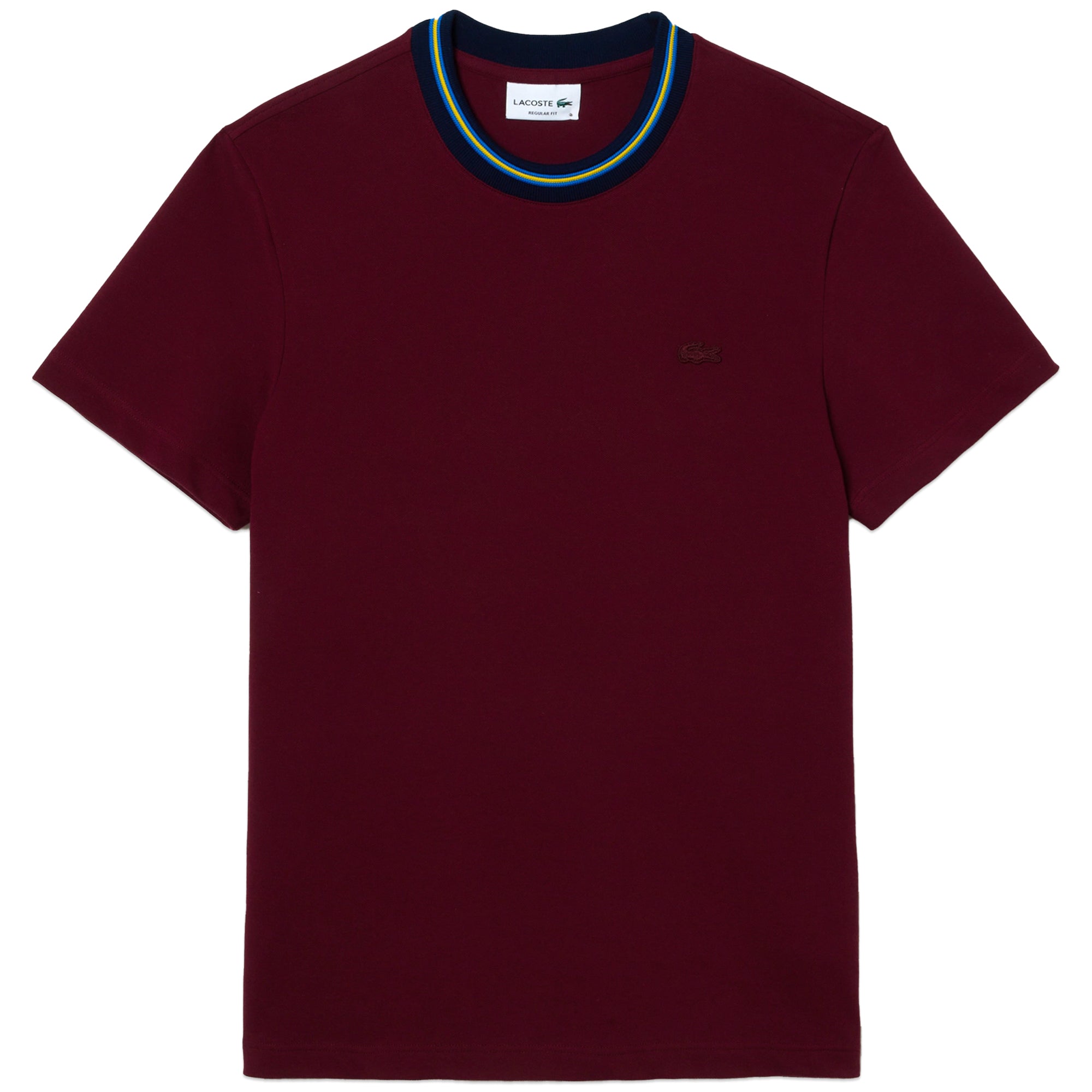 Lacoste Paris Stretch Pique T-Shirt TH1131 - Zinfandel