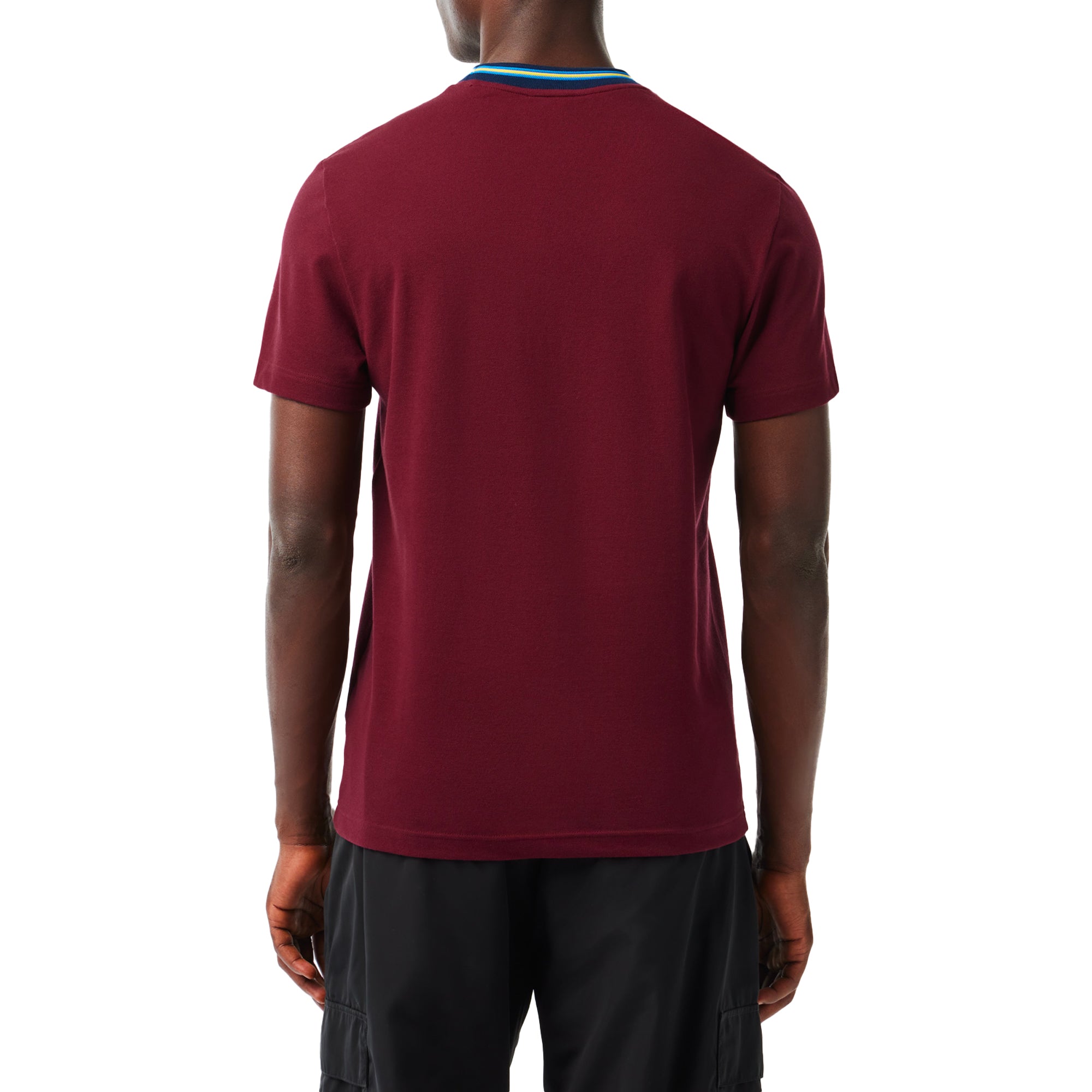 Lacoste Paris Stretch Pique T-Shirt TH1131 - Zinfandel