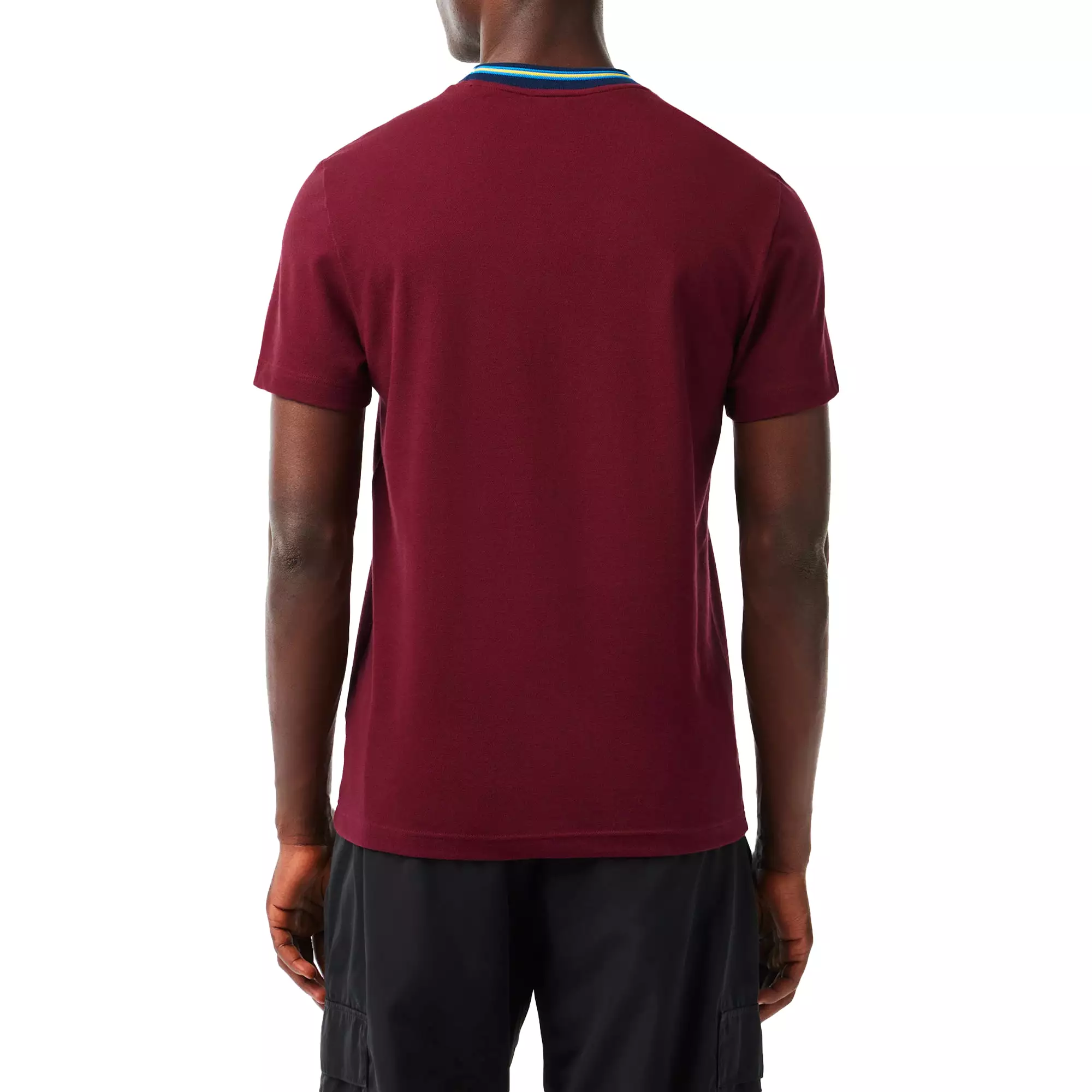 Lacoste Paris Stretch Pique T-Shirt TH1131 - Zinfandel