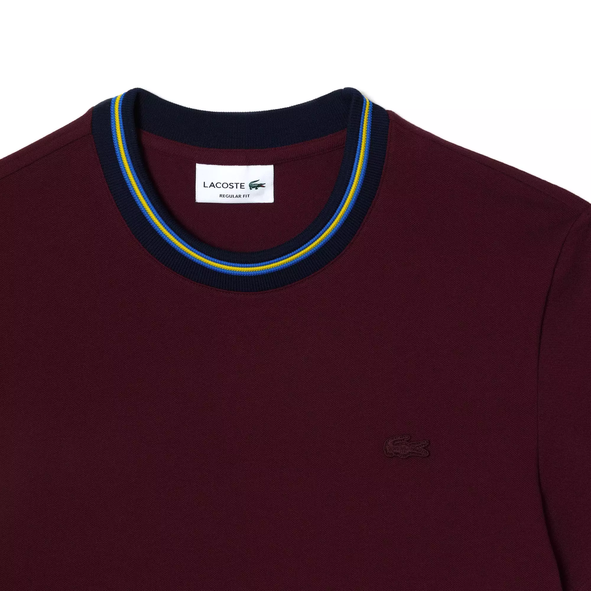 Lacoste Paris Stretch Pique T-Shirt TH1131 - Zinfandel