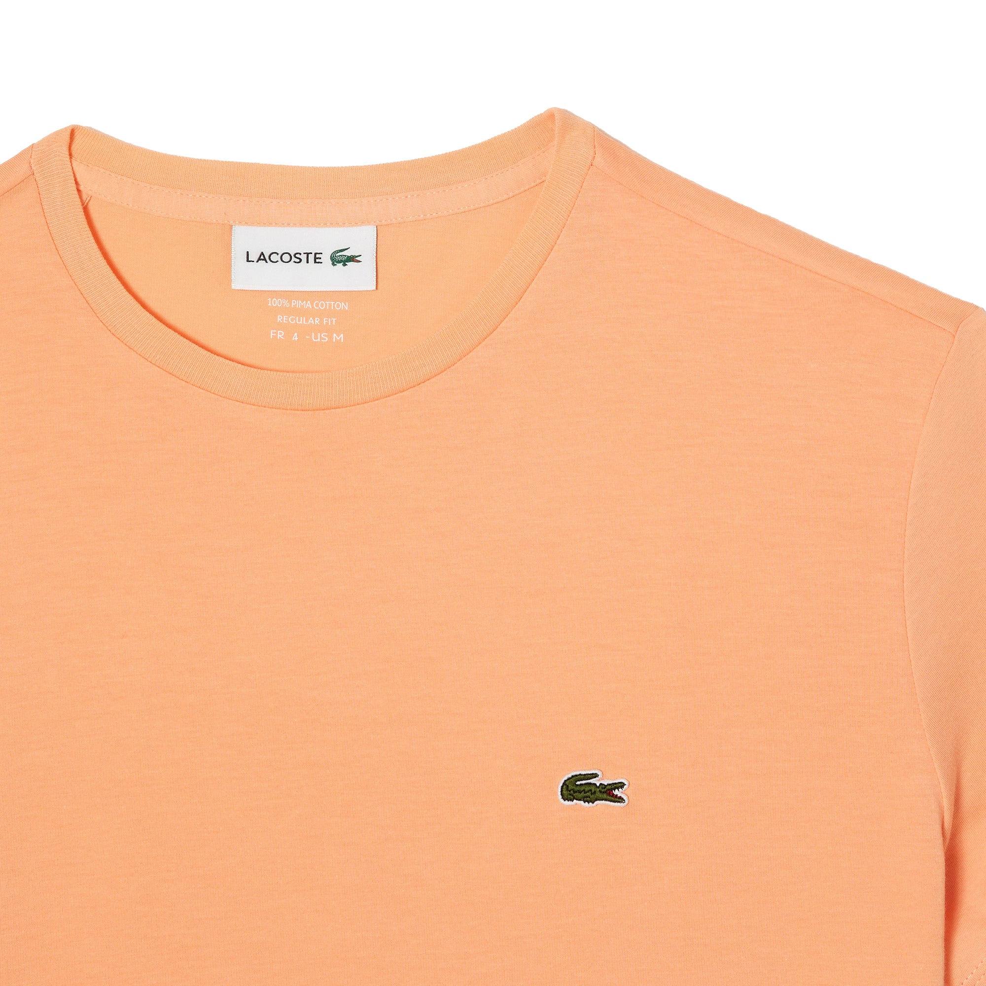 Lacoste Pima Cotton T-Shirt TH6709 - Ledge Orange