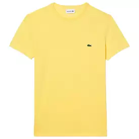 Lacoste Pima Cotton T-Shirt TH6709 - Yellow