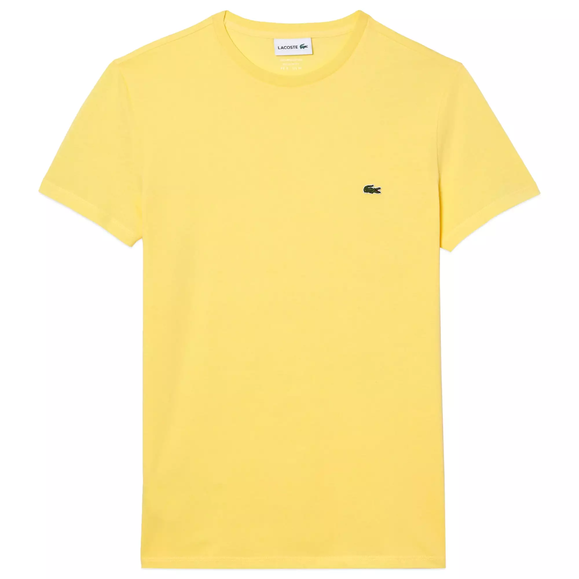 Lacoste Pima Cotton T-Shirt TH6709 - Yellow