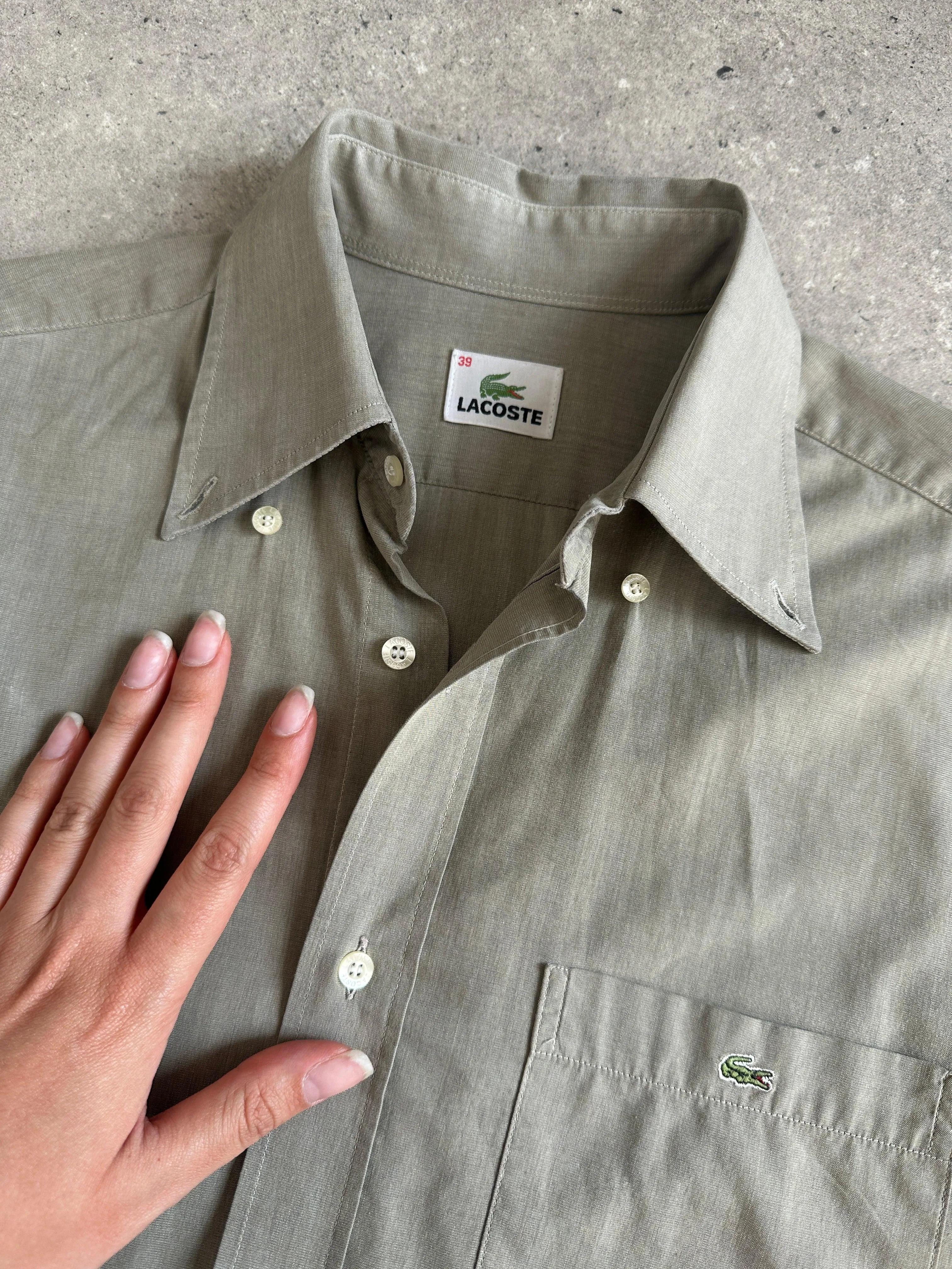 Lacoste Pure Cotton Logo Shirt - M