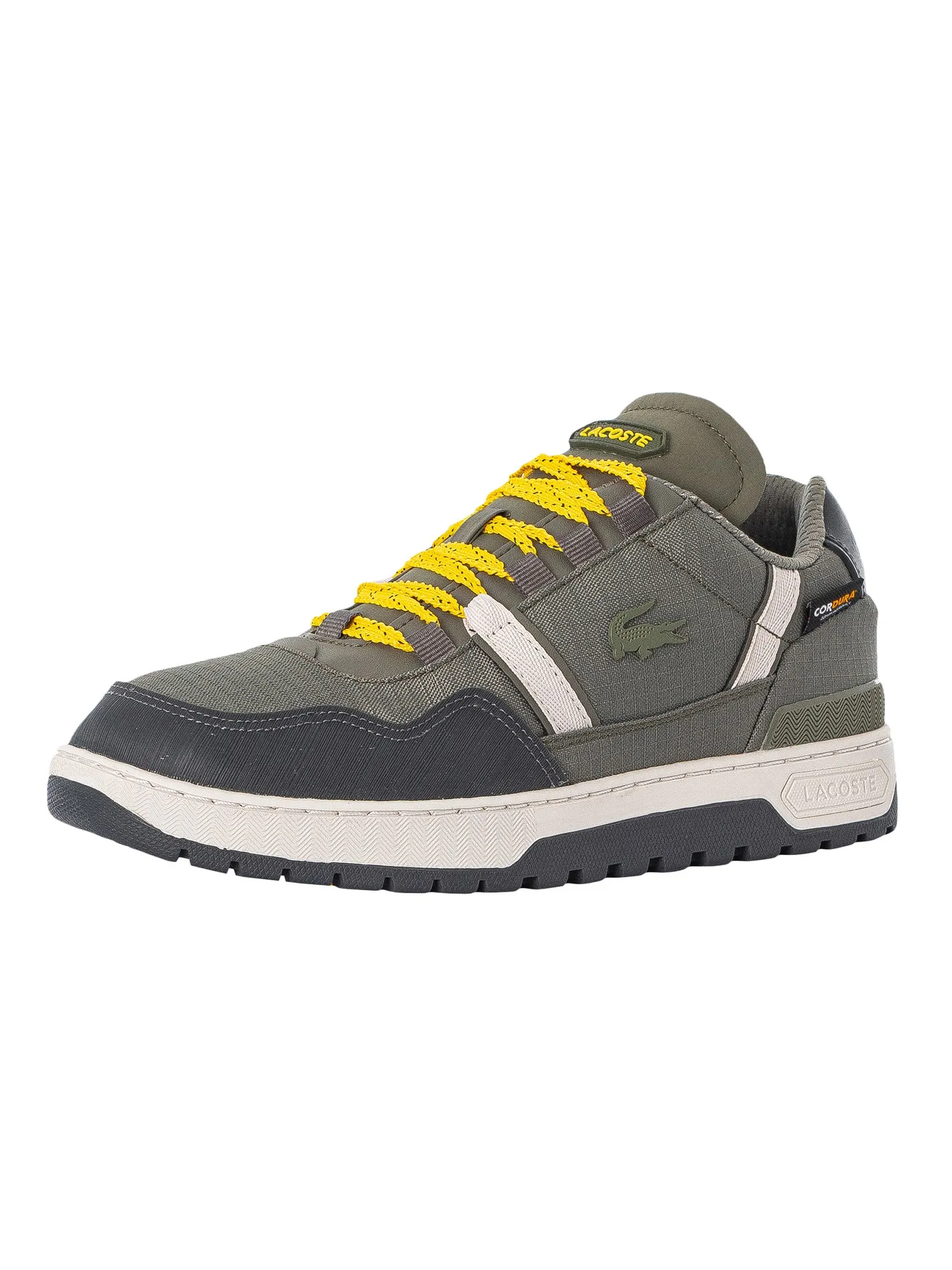 Lacoste T-Clip Winter 223 1 SMA Trainers - Khaki/Dark Grey