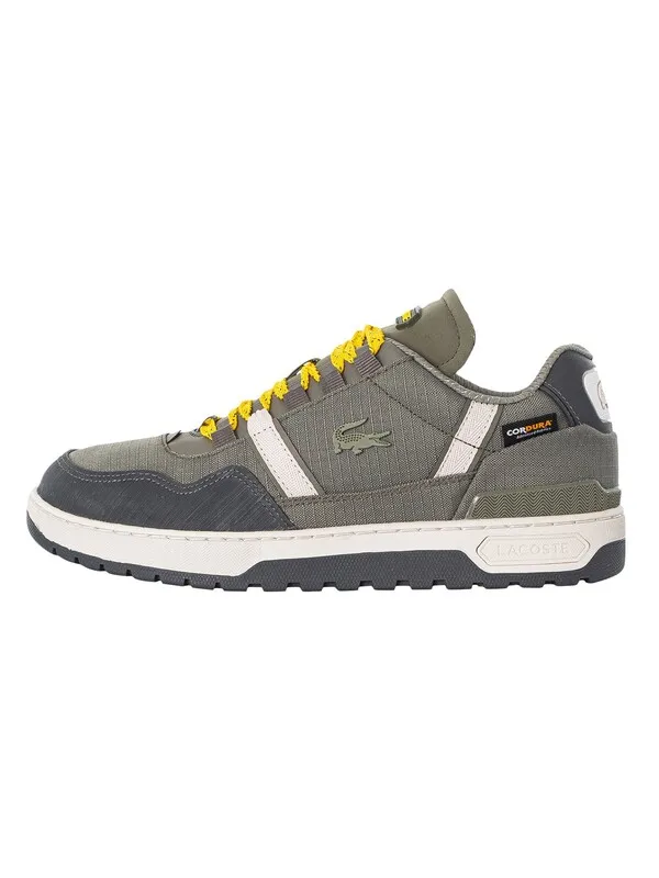 Lacoste T-Clip Winter 223 1 SMA Trainers - Khaki/Dark Grey