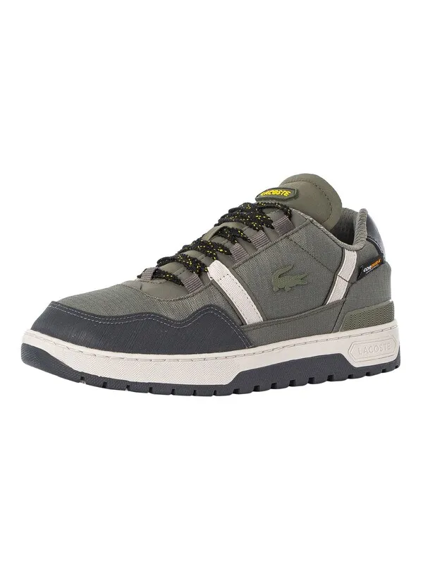 Lacoste T-Clip Winter 223 1 SMA Trainers - Khaki/Dark Grey