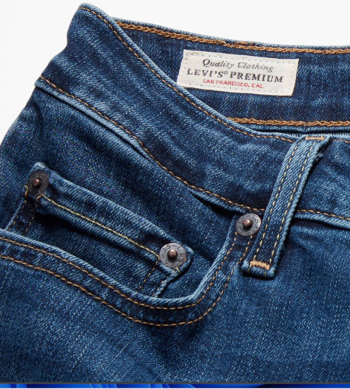 Levi`s 725 High Rise Bootcut Blue Wave