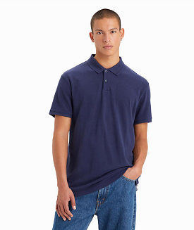 LEVI'S MEN'S THE STANDARD POLO - NAVAL ACADEMY